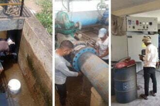 जल संकट: शिवनाथ इंटरवेल में मरम्मत का काम पूरा, अब मिलेगा पानी