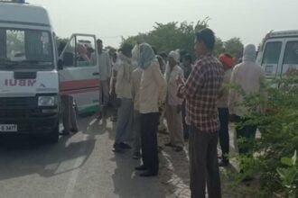 बड़ा हादसा: आटो सवार एक ही परिवार के नौ लोगों की मौत, दूध के टैंकर ने मार दी टक्कर