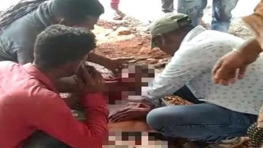 सशस्त्र बल के कैंप निर्माण कार्य के दौरान हादसा, तीसरी मंजिल से गिरकर युवक की मौत