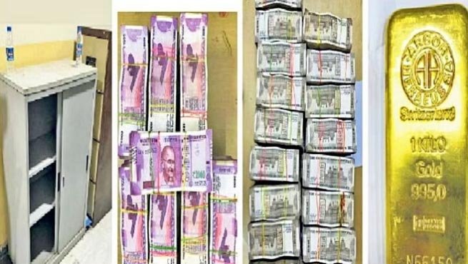 योजना भवन की अलमारी में मिले 2.31 करोड़ और 1 किलो गोल्ड बिस्किट, भ्रष्टाचार के मुद्दे पर घिरी सरकार