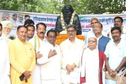 गुरूदेव रवीन्द्रनाथ टैगोर सांस्कृतिक चेतना में नयी जान फूंकने वाले युगदृष्टा थे : डॉ. महंत