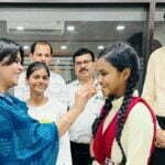 मेरिट सूची में स्थान बनाने वाले विद्यार्थियों को कलेक्टर ने किया सम्मानित