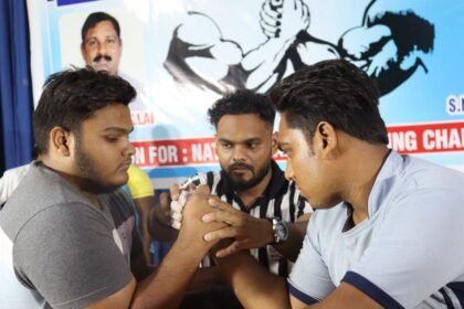 20वीं राज्य स्तरीय पंजा कुश्ती प्रतियोगिता का आयोजन संपन्न, 150 से अधिक खिलाड़ियों ने लिया हिस्सा