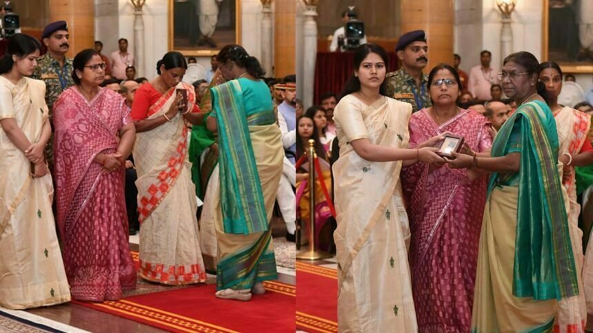 Big News: छत्तीसगढ़ के तीन शहीद जवानों को सर्वोच्च बलिदान के लिए मिला कीर्ति चक्र, राष्ट्रपति ने किया सम्मानित