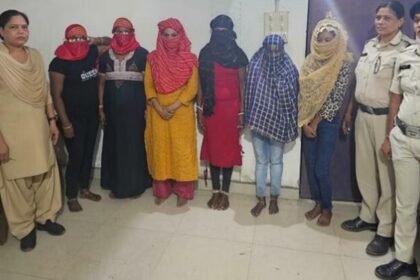 मानव तस्करी और सेक्स रैकेट का भंडाफोड़, गिरफ्तार नौ लोगों में छह युवतियां शामिल