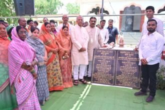 मंत्री ताम्रध्वज साहू ने किया विभिन्न गांवों का दौरा, विकास कार्यों का किया लोकार्पण व भूमिपूजन