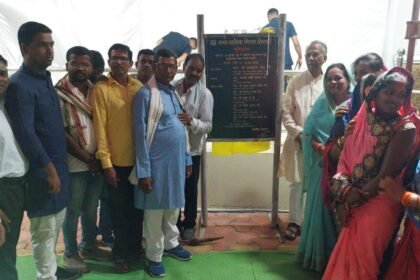 डुण्डेरा की सड़कें हुई रौशन, सर्व समाज के उपयोग में आए भवन: गृहमंत्री ताम्रध्वज साहू