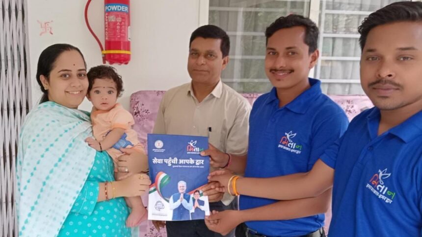 सीएम बघेल ने उठाया मुख्यमंत्री मितान योजना का लाभ, पौत्र का कराया आधार पंजीयन, सुविधा मिलने से जताया संतोष