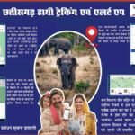 छत्तीसगढ़ में हाथियों के मूवमेंट की हाईटेक मॉनिटरिंग, एआई आधारित 'छत्तीसगढ़ एलीफेंट ट्रैकिंग एंड अलर्ट एप' किया गया है विकसित