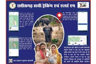 छत्तीसगढ़ में हाथियों के मूवमेंट की हाईटेक मॉनिटरिंग, एआई आधारित 'छत्तीसगढ़ एलीफेंट ट्रैकिंग एंड अलर्ट एप' किया गया है विकसित