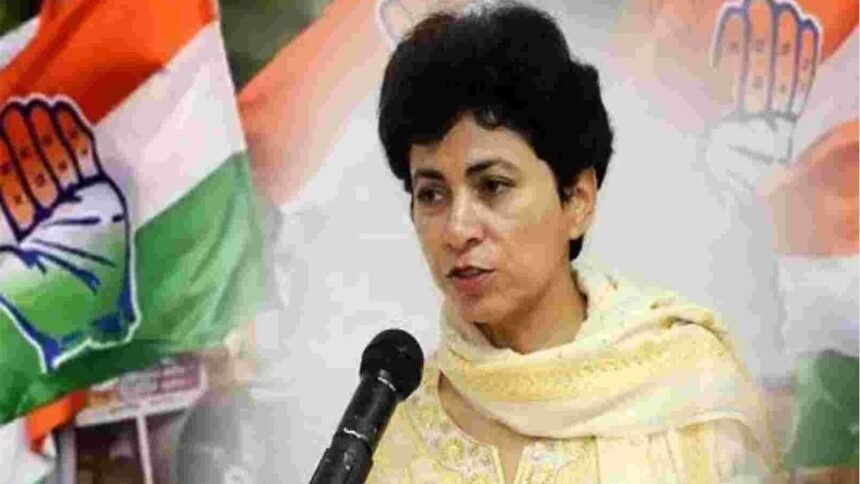 कांग्रेस का संभागीय सम्मेलन खत्म, कुमारी शैलजा ने भाजपा पर तंज कसते हुए कहा-जनता कांग्रेस के साथ