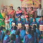 वार्ड -27 शास्त्री नगर में हुआ शाला प्रवेशोत्सव का आयोजन, बच्चों को किया गणवेश का वितरण