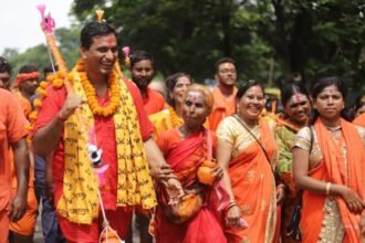 24 जुलाई को विशाल कांवड़ यात्रा, शिवनाथ नदी से जल लेकर निकलेंगे विधायक यादव, देव बलौदा के प्राचीन शिव मंदिर में चढाएंगे जल