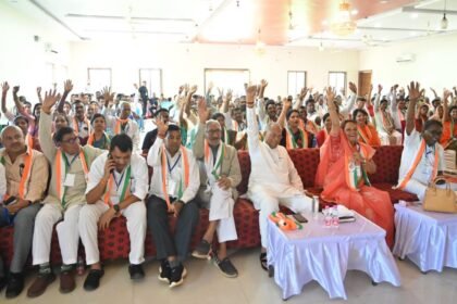 कांग्रेस का प्रशिक्षण शिविर का आयोजन: बूथ लेवल तक मजबूत पकड़ बनाने पर दिया जोर, कहा-'हैं तैयार हम'