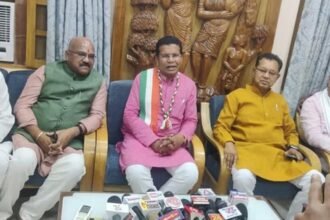 मंत्री बनने के बाद कांकेर पहुंचे मरकाम, कहा- दीपक बैज सभी विधानसभा में देंगे समय, 75 प्लस का टारगेट किया जाएगा पूरा