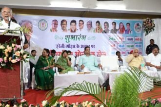 जिला स्तरीय हरेली तिहार में शामिल हुए कृषि मंत्री, छत्तीसगढिय़ा ओलम्पिक का किया शुभारम्भ