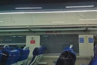 छत्तीसगढ़ के इन स्टेशनों में वंदे भारत एक्सप्रेस में पत्थरबाजी, एक ही दिन में दो सेक्शन में हुई घटना