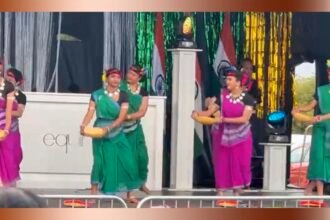 विदेश में छत्तीसगढ़ी संस्कृति की गूंज, लंदन में 'हाय.. डारा लोर गेहे रे' की धुन पर किया नृत्य