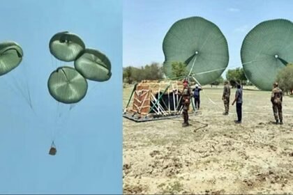 वायुसेना ने हैवी ड्रॉप सिस्टम का किया सफल परीक्षण,ADRDE ने डिजाइन और विकसित किया