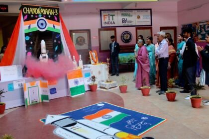 विज्ञांतरिक्ष 2023: विज्ञान से अंतरिक्ष का सफर की सफलता, हेरिटेज इंटरनेशनल पब्लिक स्कूल में विज्ञान सप्ताह का आयोजन