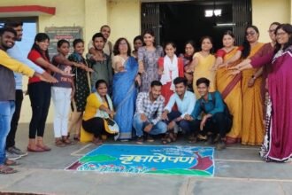 स्व. बिंदेश्वरी बघेल महाविद्यालय में वृहद वृक्षारोपण