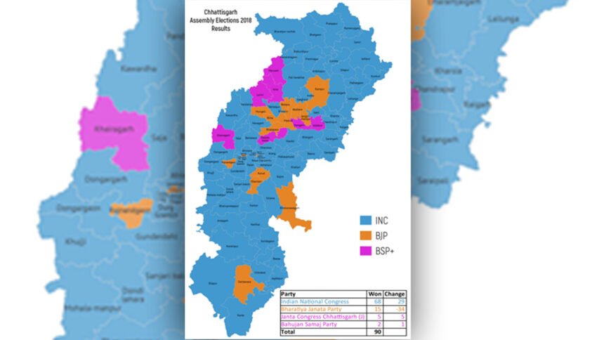 CG Politics: पहाड़ों पर इस बार किसका परचम! सरगुजा और बस्तर की 26 सीटों पर भाजपा व कांग्रेस ने लगाया पूरा जोर