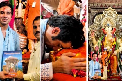 शो की भारी सफलता के बाद, 'बंबई मेरी जान' के स्टार लक्ष्य कोचर ने लालबागचा राजा में दिव्य आशीर्वाद मांगा