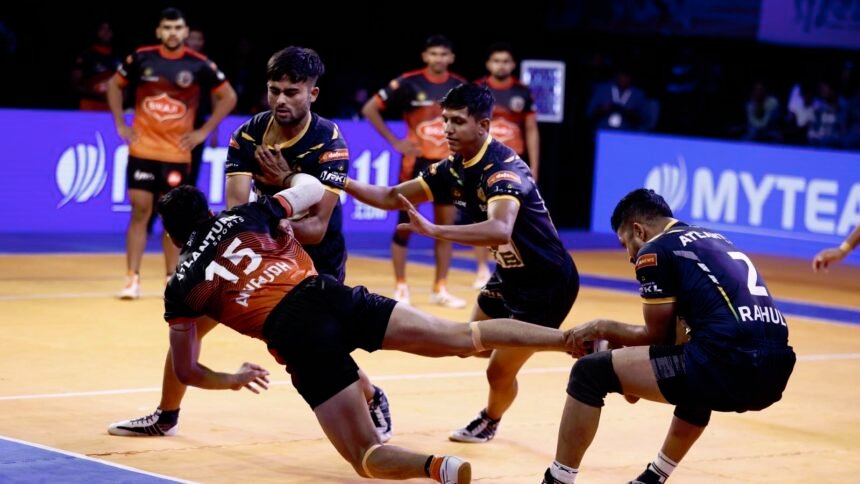 Real Kabaddi League: जयपुर जगुआर चंबल पाइरेट्स पर आसान जीत के साथ अंक तालिका में शीर्ष पर