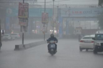 मिचांग का असर, भिलाई-दुर्ग सहित प्रदेश भर में हवा के साथ बारिश, बढऩे लगी ठिठुरन