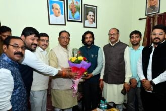 विष्णुदेव साय को मुख्यमंत्री बनाए जाने पर दुर्ग जिला भाजपा कार्यालय में हर्ष का माहौल-जितेन्द्र वर्मा