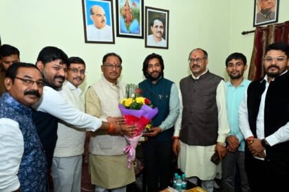 विष्णुदेव साय को मुख्यमंत्री बनाए जाने पर दुर्ग जिला भाजपा कार्यालय में हर्ष का माहौल-जितेन्द्र वर्मा