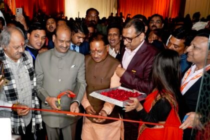 लोकसभा अध्यक्ष ओम बिड़ला एवं मुख्यमंत्री विष्णु देव साय ने किया अग्रोहा धाम का लोकार्पण