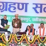 विष्णुदेव साव ने मुख्यमंत्री पद की ली शपथ, अरुण साव और विजय शर्मा बने डिप्टी सीएम