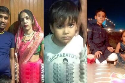 दर्दनाक घटना: जिंदा जला पूरा परिवार, मरने वालों में तीन बच्चे भी, कमरे में बाहर से लगा था ताला