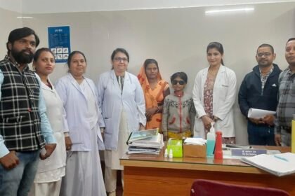 Durg News: जन्मजात मोतियाबिंद से पीड़ित बच्ची का जिला चिकित्सालय दुर्ग में हुआ सफल ऑपरेशन