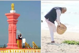 जहां से हुआ रामसेतु का निर्माण वहां पहुंचे पीएम मोदी, प्राण प्रतिष्ठा को लेकर कह रहे विशेष अनुष्ठान का पालन