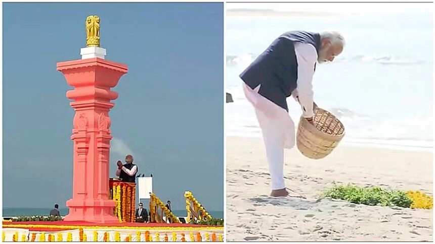 जहां से हुआ रामसेतु का निर्माण वहां पहुंचे पीएम मोदी, प्राण प्रतिष्ठा को लेकर कह रहे विशेष अनुष्ठान का पालन