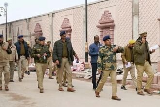 सुरक्षा एजेंसियों के लगे कैंप, तलाशी में जुटीं 15 टीमें, प्राण प्रतिष्ठा के दिन तैनात होंगे 30,000 जवान