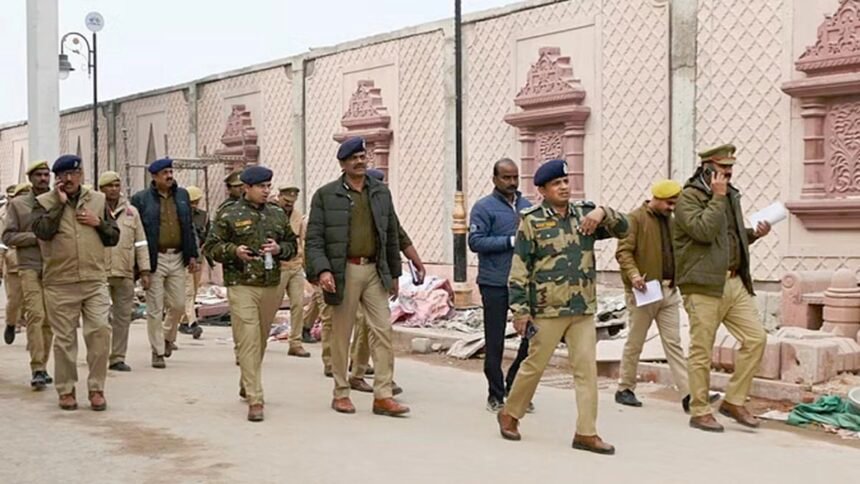 सुरक्षा एजेंसियों के लगे कैंप, तलाशी में जुटीं 15 टीमें, प्राण प्रतिष्ठा के दिन तैनात होंगे 30,000 जवान