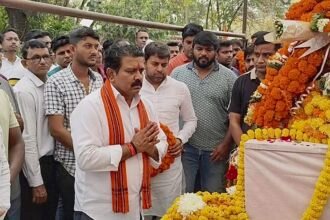 बीजापुर में शहीद हुए जवान का पार्थिव शरीर पहुंचा भिलाई, गृहमंत्री विजय शर्मा ने दी श्रद्धांजलि