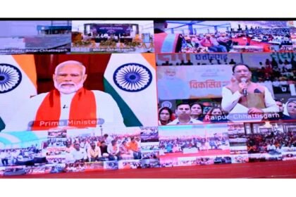पीएम मोदी ने दी छत्तीसगढ़वासियों को 34,427 करोड़ रूपए की 10 परियोजनाओं की सौगात
