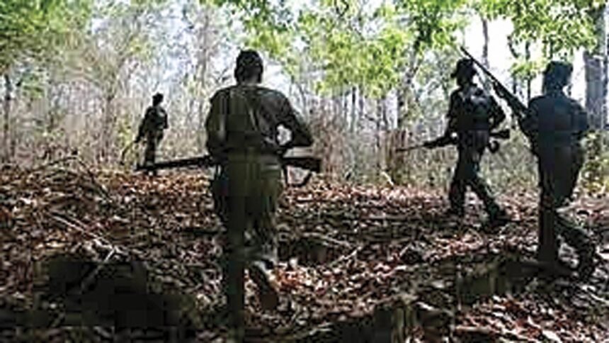 बीजापुर में नक्सलियों से जोरदार भिड़ंत, 6 ढेर