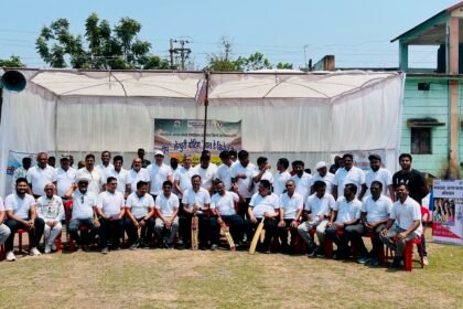 मतदान जागरूकता को बढ़ावा देने के लिए 'सेंचुरी वोटिंग' क्रिकेट मैच का किया आयोजन