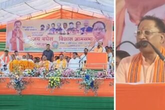 CG News: बेमेतरा में सीएम साय ने भरी हुंकार, विजय बघेल के लिए मांगे वोट
