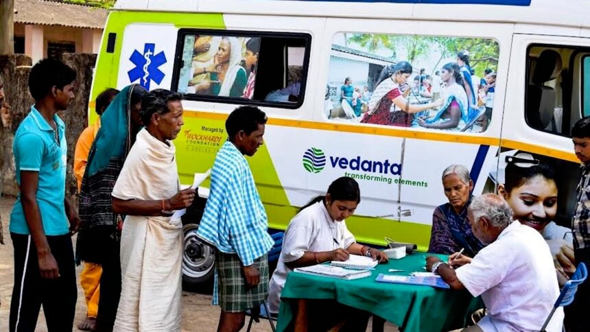 वेदांता एल्यूमिनियम की स्वास्थ्य परियोजनाओं से ओडिशा और छत्तीसगढ़ के 4 लाख लोगों को हुआ लाभ