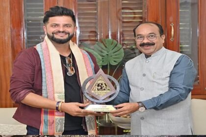 CCP League: छत्तीसगढ़ क्रिकेट प्रीमियर लीग के ब्रांड एंबेसडर बने सुरैश रैना, डिप्टी सीएम अरुण साव से की मुलाकात