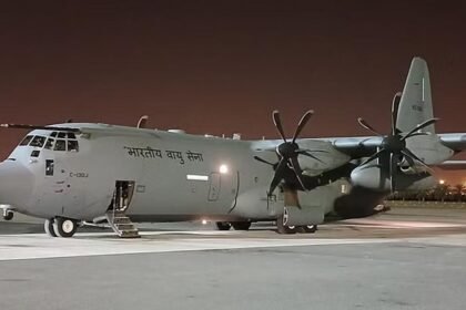 कुवैत अग्निकांड: 45 मृतकों के शव लेकर कोच्चि एयरपोर्ट पहुंचा सुपर हरक्युलिस