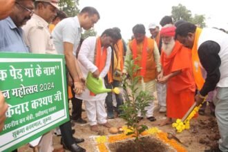पर्यावरण संरक्षण के लिए ज्यादा से ज्यादा पौधारोपण करें: वनमंत्री केदार कश्यप