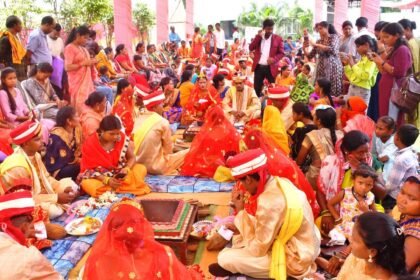 दूर हुई बेटियों के विवाह की चिंता, 45 जोड़े बंधे परिणय सूत्र में