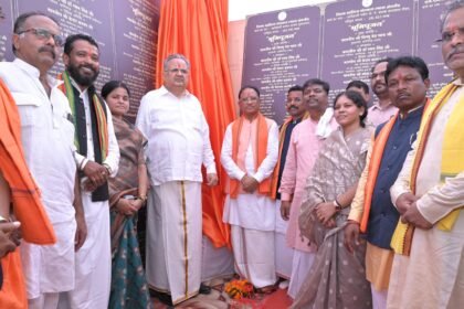 दंतेवाड़ा में सीएम साय ने लगाई विकास कार्यों की झड़ी, 167 करोड़ के कार्यों का किया लोकार्पण और भूमिपूजन